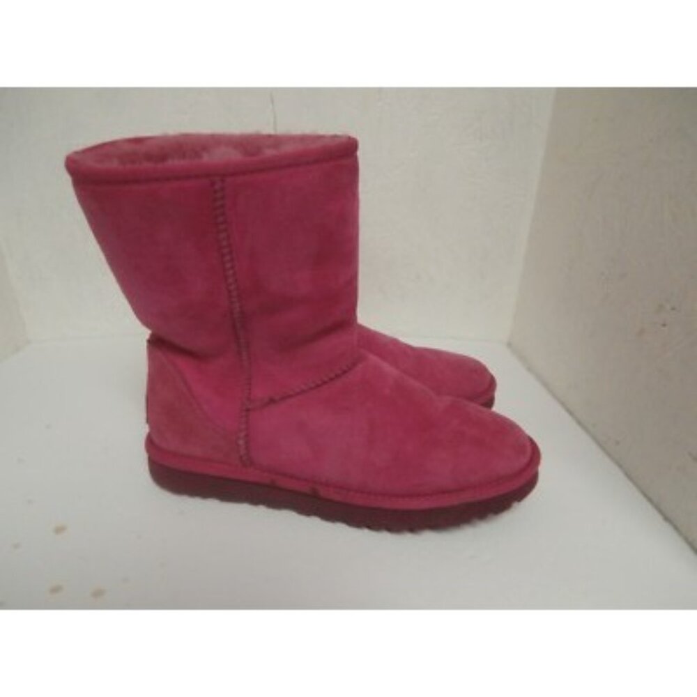 Ugg Women's Classic ll Short Boot Pink Size 7 USED!!!! - Picture 3 of 5